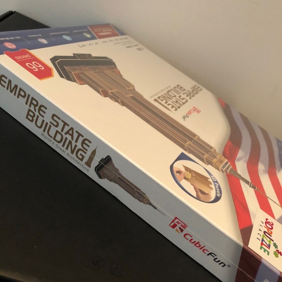 3D EMPIRE STATE PUZZLE - Picture 4 of 9